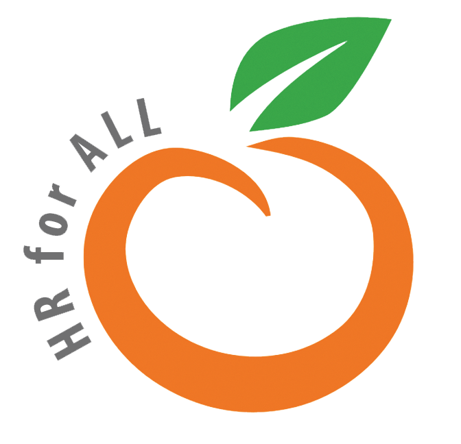 HR for All Logo White Background