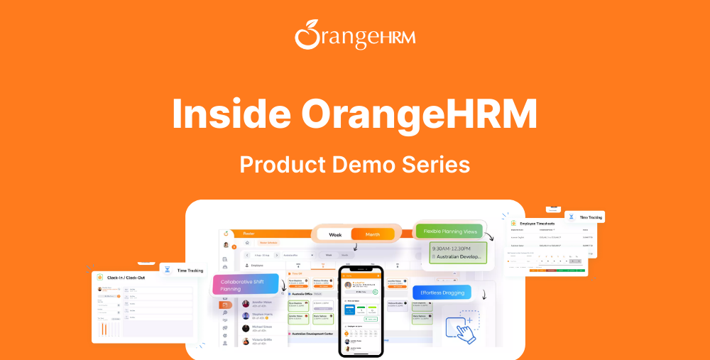 Inside OrangeHRM Product Demo Series EP 3 6